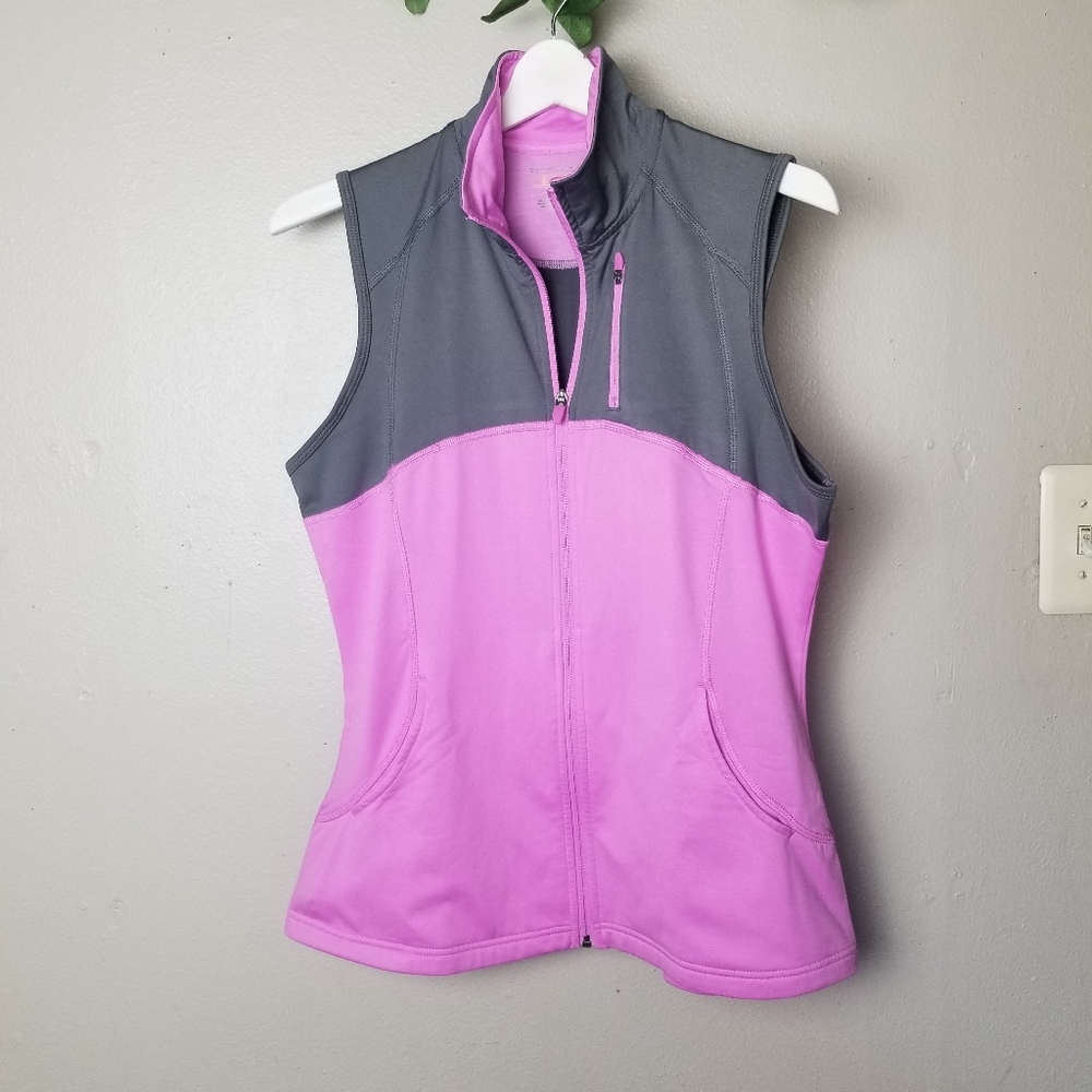 Tekgear warmteck color block vest size M
